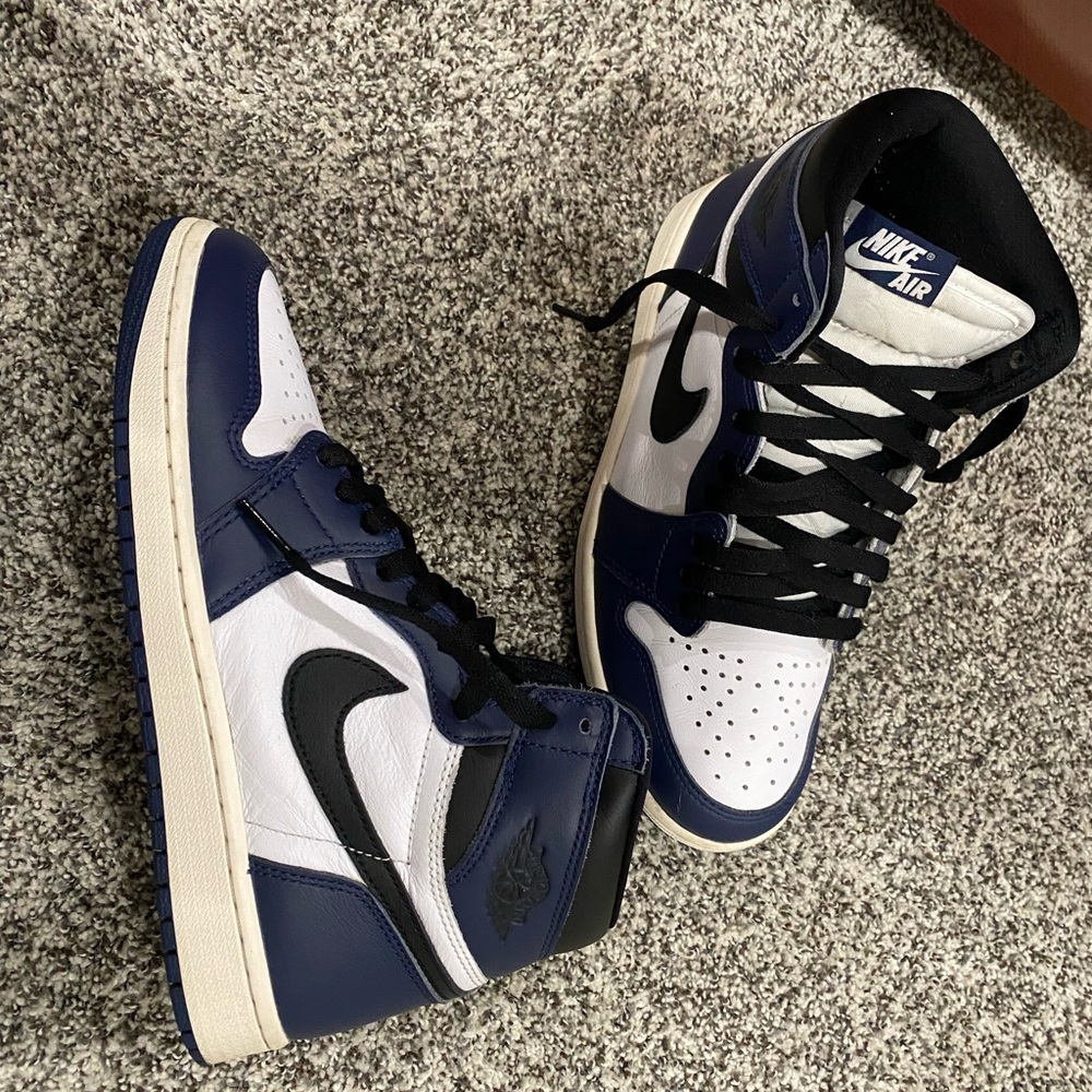 Nike Air Jordan 1 Retro High OG Navy Blue/White